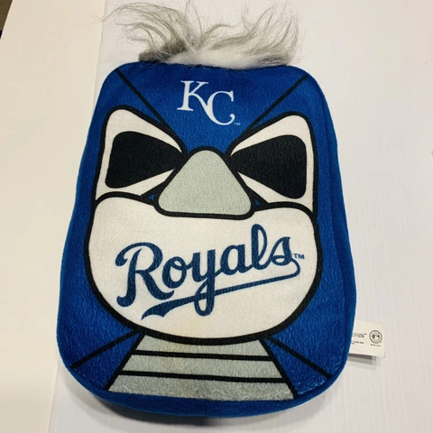 KANSAS CITY ROYALS MLB plush  hair stuffed bird  2016 #Y001 Fan Collect gift Fun Cover