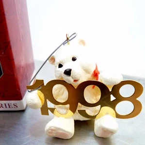 1998 Polar Bear Fabulous Decade #9 Collector's Series Brass and Handcrafted - Picture 1 of 3