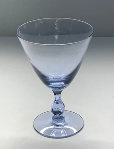 Tiffin Franciscan • Twilight Blue • 5 3/4" Water Goblet - Picture 1 of 2