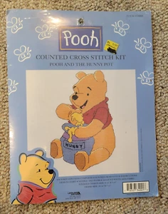 Kit punti croce contati Winnie the Pooh and The Hunny Pot #34001 sigillato - Foto 1 di 3
