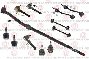 For Wrangler 4WD 06 Front Upper Lower Ball Joints Tie Rods Stabilizer Bar Link - Foto 1 di 9