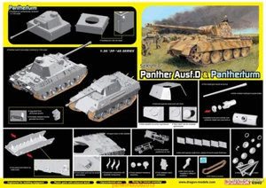 Dragon 6940 1/35 Sd.Kfz.171 Panther Ausf.D & Pantherturm Return 2019 - Imagen 1 de 3