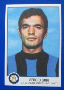 FIGURINA LA GRANDE INTER 1962/1967 - SERGIO GORI - new