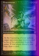 Magic the Gathering MTG Gravestorm (141) Odyssey   LP FOIL