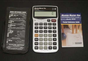 Vintage Measure Master Pro Calculator Model 4020 By Calculated Industries - Picture 1 of 1