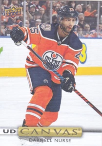 19/20 UD..DARNELL NURSE..CANVAS..CARD # C86..OILERS..FREE COMBINED SHIP - Picture 1 of 1
