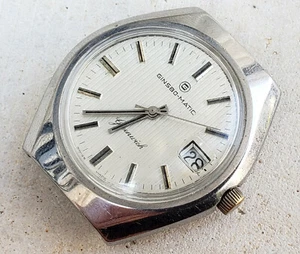 GINSBO MATIC GREENWICH STEEL AUTOMATIC 37MM MENS WATCH - Picture 1 of 9