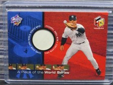 2000 Upper Deck World Series HoloGrFX Tino Martinez Game Used Base #PS7