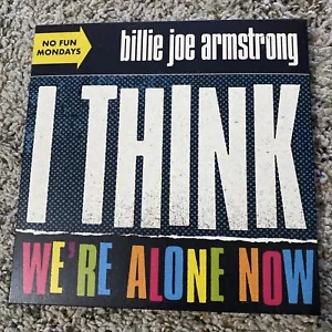 Billie Joe Armstrong No Fun Mondays Record Green Day Vinyl I Think we’re Alone - Picture 1 of 4