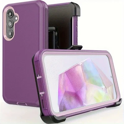 For Samsung Galaxy A16 5G Case Cover Clip Fit Otterbox Defender + Tempered Glass - Image 1 of 4