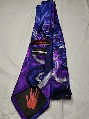 Corbata J Garcia How Fine Edición Coleccionista Púrpura/Azul/Plata Foto 1 de 2