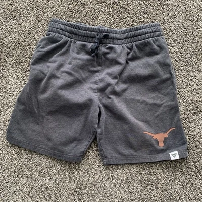 Pantalones cortos deportivos Fanatics para hombre grandes gris carbón Texas Longhorns Foto 1 de 4