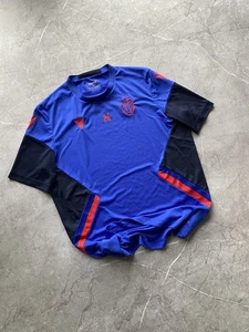Macron FC Basel Training #26 Fußball Fußball Trikot blau Größe L - Bild 1 von 17