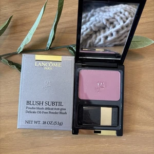 New LANCOME BLUSH SUBTIL ROSE IVOIRE - FULL SIZE With Brush In Box - Picture 1 of 1