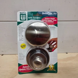 Watco Quick Trim Push Pull 939290-BN Brushed Nickel Kit - Picture 1 of 3