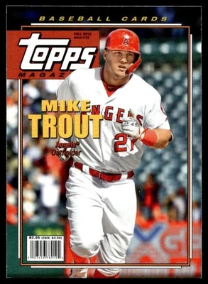 2019 Topps Archives Magazine Mike Trout Los Angeles Angels #TM-1 C23 - Image 1 of 2