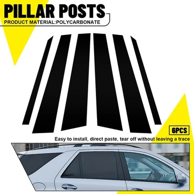 Poste de pilar para 06-11 Mercedes-Benz Clase M/ML W164 Tapa de puerta Accesorios Foto 1 de 4