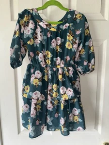 Four dresses Janie and Jack Major Style Floral Tiered Dress Girls Size 5-6 - Picture 1 of 4