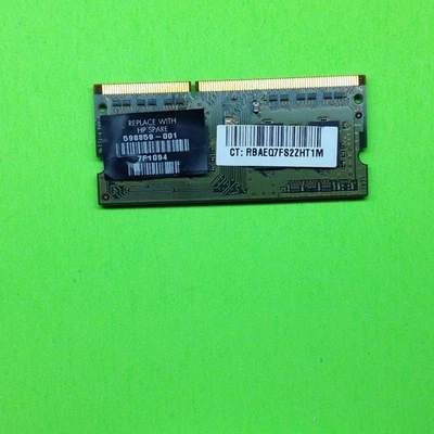 Samsung RBAEQ7FS2ZHT1M M471B2873FHE 1GB DDR3-1333 (PC3-10600) PC3-10600S Rando - Image 1 of 2