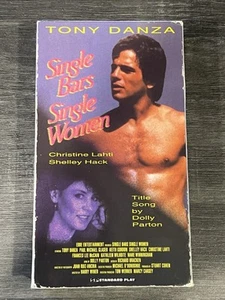 Single Bars, Single Women (VHS) Christine Lahti Tony Danza Edde Entertainment - Imagen 1 de 6