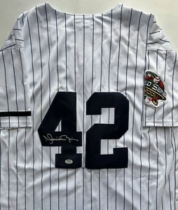 Mariano Rivera Signed 2001 World Series Jersey New York Yankees Baseball PSA/DNA - Picture 1 of 5