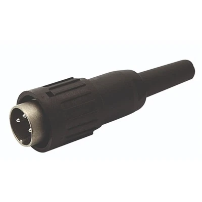 AMPHENOL Signalmate T 3424-551 Circular DIN Connector, 6 Pos Male In-Line Qty 11 - Image 1 of 3