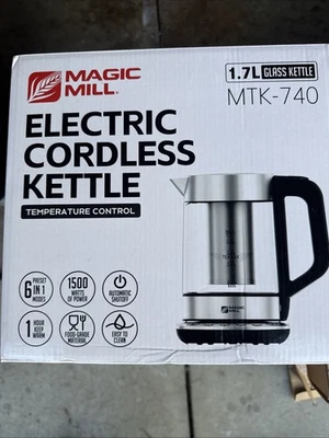 Pro Electric Kettle with tea Infuser and Temperature Control - Keep Warm Func... - Image 1 of 4