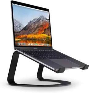 Twelve South Curve for MacBooks and Laptops 10 x 10.5 x 6 inches, Matte Black  - Picture 1 of 6