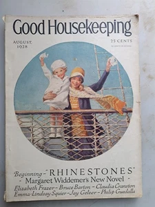 Good Housekeeping Magazine - October 1928  Issue Jessie Wilcox Smith Cover - Picture 1 of 5