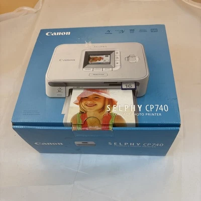Canon SELPHY CP740 Digital Photo Inkjet Printer - Image 1 of 4