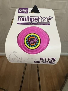 Multipet Colorful TPR Ball Bounce, Roll & Fetch With Squeaker  3.5” - Picture 1 of 5