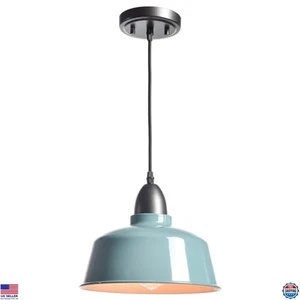 Schicke blaue Macarons Kuppel Pendelleuchte - modernes Bauernhaus für Küche & Esszimmer - Bild 1 von 7