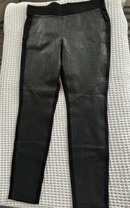 CAbi 973 Stevie Leggings Damen Größe Large schwarz Kunstleder - Bild 1 von 10