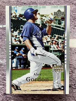 2007 Upper Deck Alex Gordon #504 Kansas City Royals - Image 1 of 2
