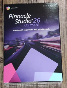 Pinnacle Studio 26 Ultimate: Pro-Level Video Editing & Screen Recording Software - Picture 1 of 3