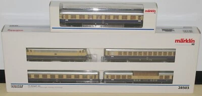 Märklin H0 ; 28503 + 40891 ; Zugpackung + Ergänzungswagen in OVP mit Anleitung. - Bild 1 von 4