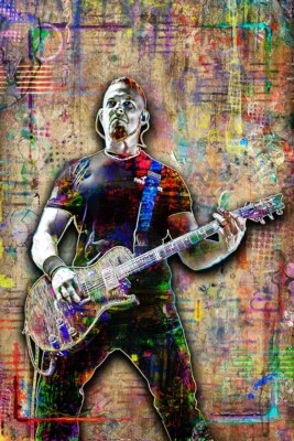 Creed & Alter Bridge guitarist  Mark Tremonti 8x12in Pop Poster Free Ship US - Image 1 of 4