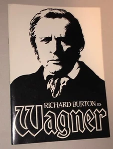 Wagner Movie Program 1983 Richard Burton TV Mini Series Vanessa Redgrave Film - Picture 1 of 8