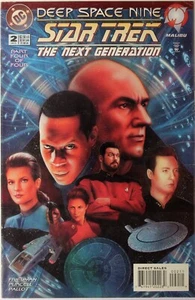 Star Trek The Next Generation / Deep Space Nine #2 - Aug 1995 Comic - Free Post - Foto 1 di 1