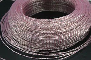 10M Plateado Plata 7N Cobre OCC para Altavoz Puente de Salto Cable Hágalo usted mismo - Imagen 1 de 14