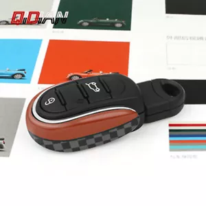 For Mini Cooper F54 F55 F56 F57 F60 Car Key Fob Case Cover Protection Decorative - Picture 1 of 5