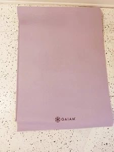 "GAIAM" Yoga Non-Slip Exercise Fitness Dry-Grip MAT. 68x24x0.20". LILAC COLOR - Picture 1 of 4