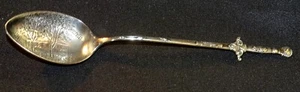 Christ Church Alexandria Va. 4 1/2" Sterling Souvenir Spoon .51oz - Picture 1 of 5