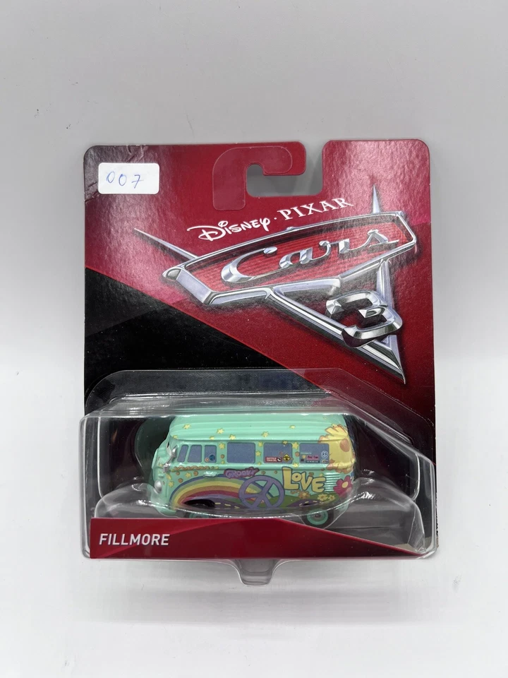 Mattel Disney Pixar Cars 3 Volkswagon Bus Fillmore