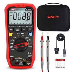 Digital Multimeter Ut161b True Rms 6000 Counts 1000v Ac/dc Ncv Measures Voltage - Picture 1 of 8