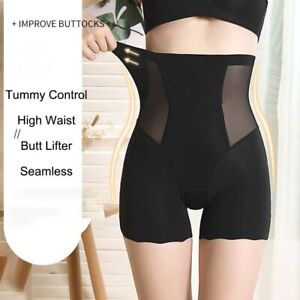 Tummy Control Safety Shorts Panties High Waist Body Shaper Waist Trainer  Women