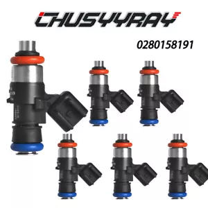 6X NEW Fuel Injectors For 2016-2016 Ford Transit-350 HD XL Cutaway Van 2-Door - Picture 1 of 11