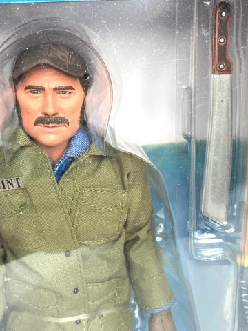 NECA Jaws Quint Shark Battle action figure new in box Cover