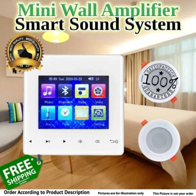 Smart Sound System Mini Wandverstärker Bluetooth Theater Stereo Deckenlautsprecher - Bild 1 von 4