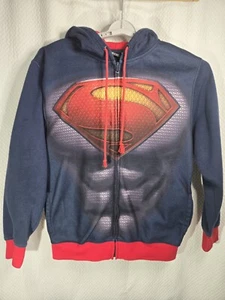 Superman Men's Size Small (34/36) Full Zip Hoodie/Sweatshirt Hero - Picture 1 of 5